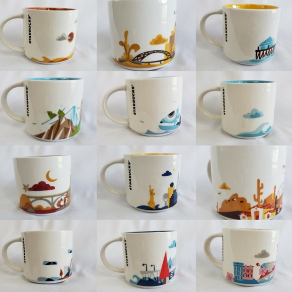 Starbucks You Are Here collection - see sizes for availability! - Picture 5 of 8